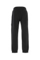Black cotton joggers Black STONE ISLAND (L1S156200004S0410)