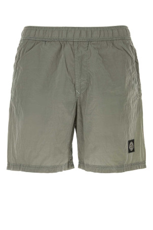 Dark grey nylon swimming shorts STONE ISLAND (L1S15B100004S0043)