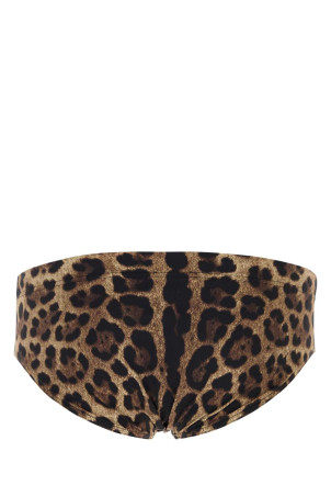 Printed stretch nylon swimming brief DOLCE & GABBANA (M4A77JON0DN)