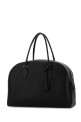 Black leather India 15.17 shopping bag THE ROW (W1594L72)