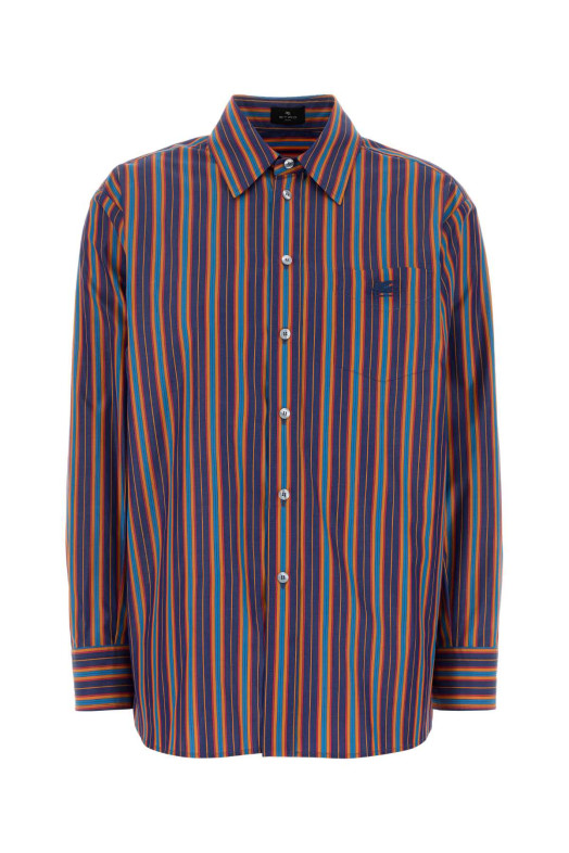 Embroidered poplin shirt ETRO (WRIA008299TR598)