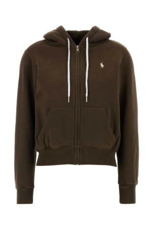 Chocolate cotton blend sweatshirt POLO RALPH LAUREN (211971699)