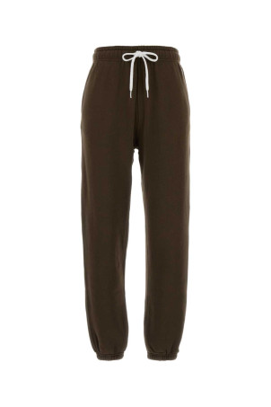 Chocolate cotton blend joggers POLO RALPH LAUREN (211971700)