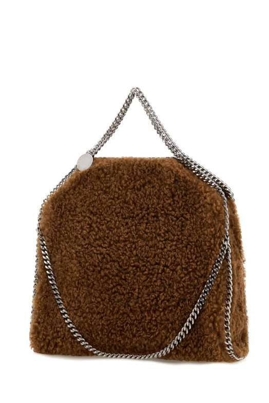 Biscuit alter mat shearling Falabella handbag STELLA McCARTNEY (234387WP0665)