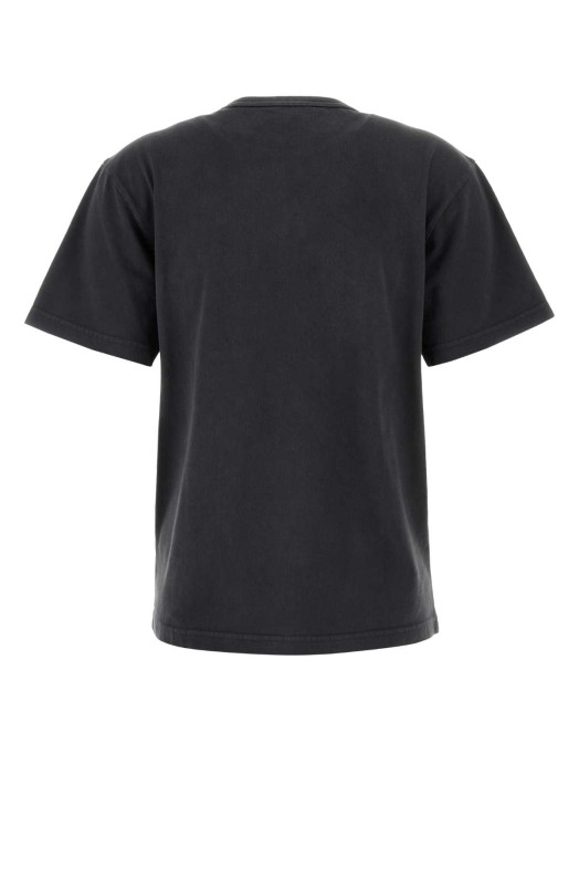 Black cotton t-shirt Black T BY ALEXANDER WANG (4CC1261220)