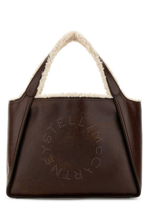Brown alter mat shopping bag STELLA McCARTNEY (502793WP0624)
