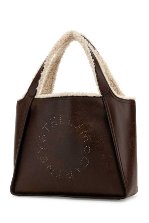 Brown alter mat shopping bag STELLA McCARTNEY (502793WP0624)