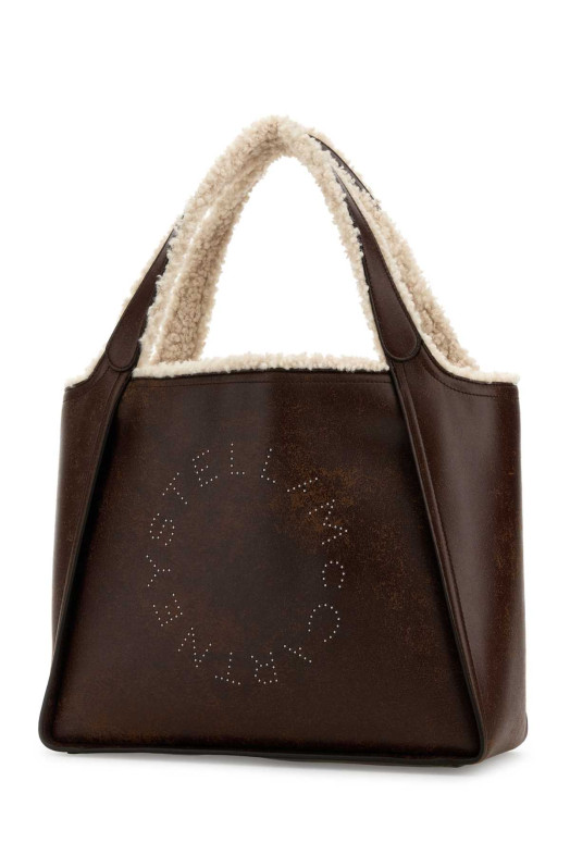 Brown alter mat shopping bag STELLA McCARTNEY (502793WP0624)