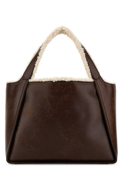 Brown alter mat shopping bag STELLA McCARTNEY (502793WP0624)