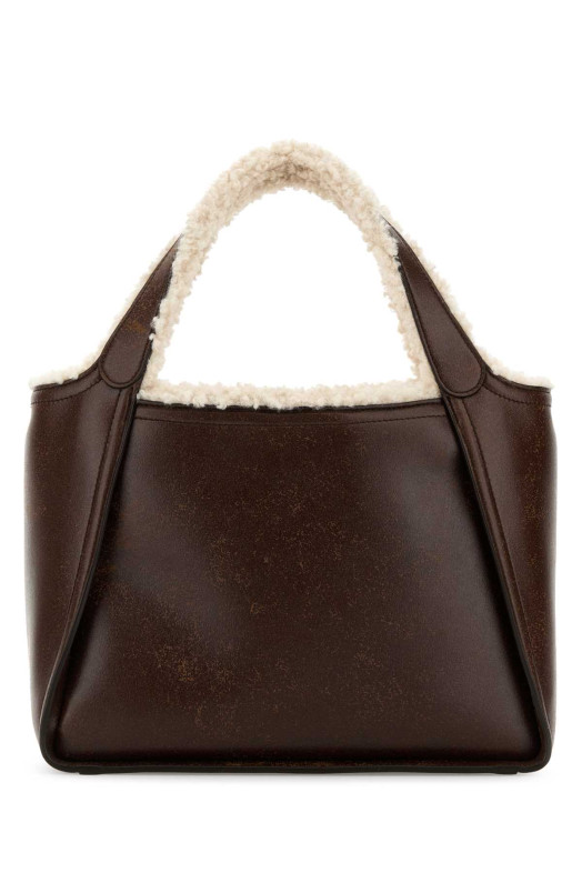 Brown alter mat small shopping bag STELLA McCARTNEY (513860WP0624)