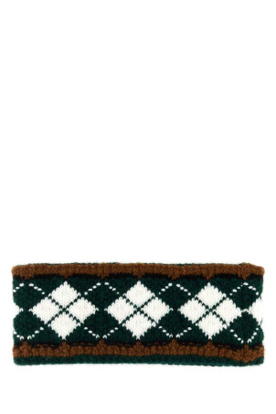 Embroidered jacquard headband MIU MIU (5IH0442IEI)