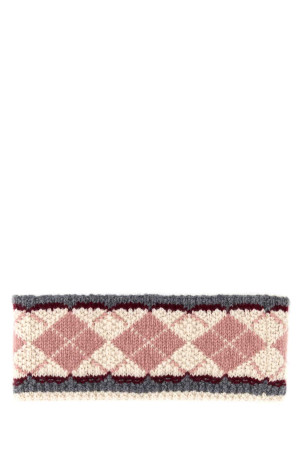 Embroidered jacquard headband MIU MIU (5IH0442IEI)