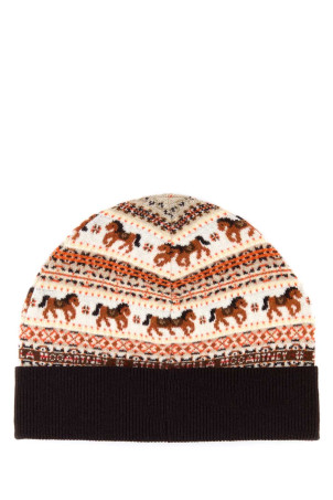 Embroidered wool beanie hat STELLA McCARTNEY (6K11313S2614)