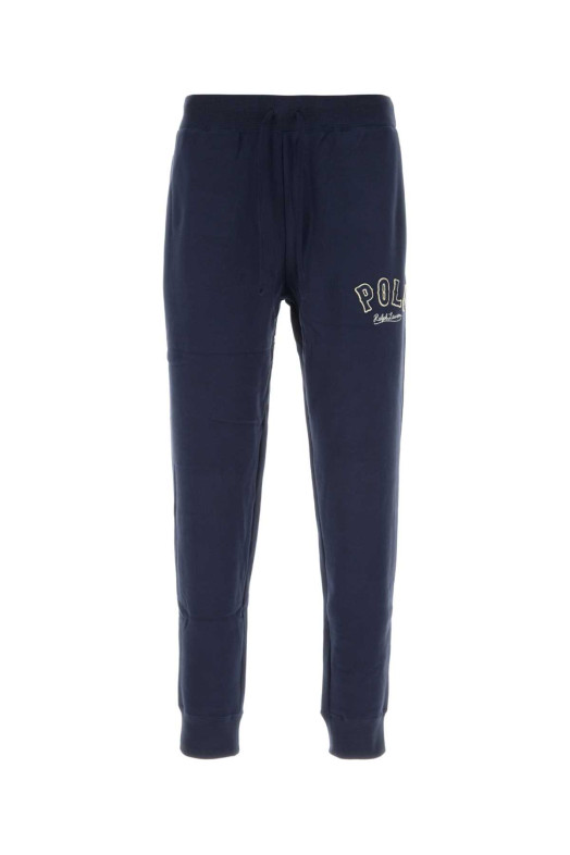 Темно-синие джоггеры из хлопковой смеси POLO RALPH LAUREN (710P04876)