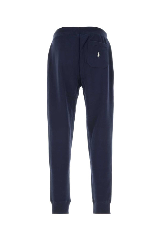 Темно-синие джоггеры из хлопковой смеси POLO RALPH LAUREN (710P04876)