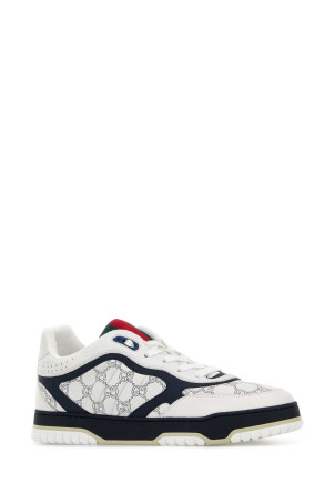 Printed leather Gucci Re-Web sneakers GUCCI (850193AAFOO)