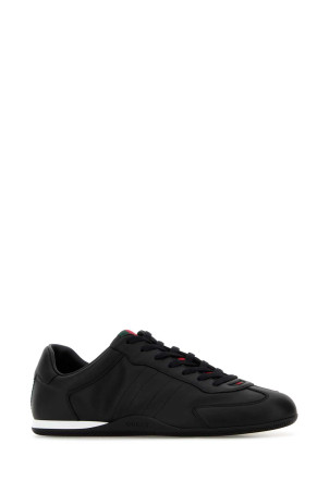 Black leather Gucci Shift sneakers GUCCI (857018AAFUH)
