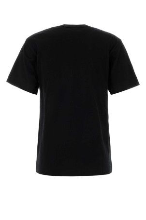 Black cotton t-shirt Black COMME DES GARCONS PLAY (AXT216051)