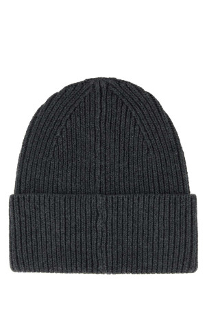 Charcoal stretch cotton blend Mayers beanie hat ISABEL MARANT (BE037MFBD1D02A)