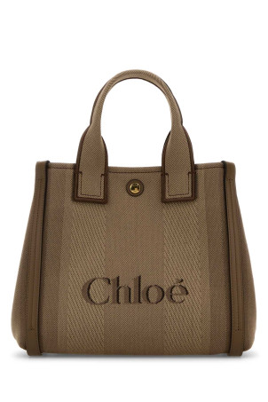 Багатоколірна полотняна невелика сумка для покупок Chloé Carry CHLOE (CHC25SS911O65) CHLOÉ