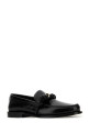 Black leather Tangle loafers JIL SANDER (J15WR0029P7593)
