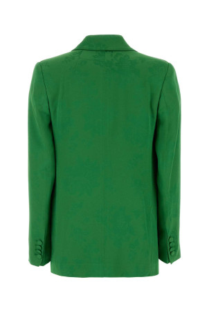 Green jacquard blazer ETRO (WRCA004299TJDA0)