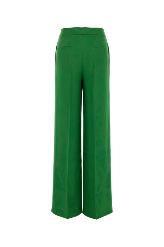 Green jacquard wide-leg pant ETRO (WREA005199TJDA0)