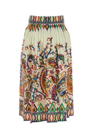 Printed cotton skirt ETRO (WRFA011299SP5I0)