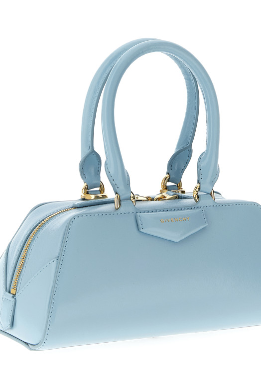 'Antigona East-West' mini handbag BLUE