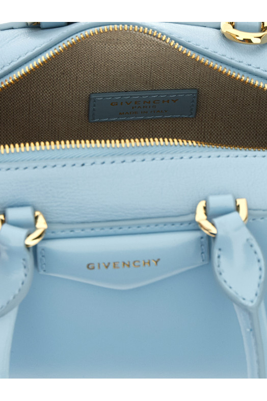 'Antigona East-West' mini handbag BLUE