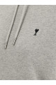 Толстовка с вышитым логотипом Серый AMI PARIS FSW7677300951