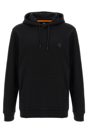 'WeTalk' hoodie Black