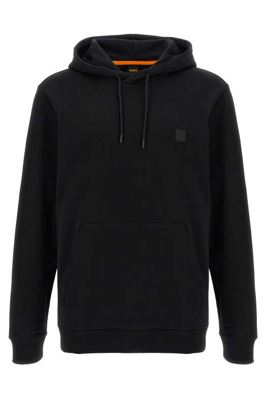 'WeTalk' hoodie Black