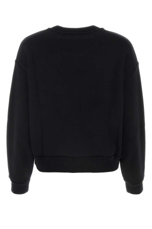 Black cotton sweatshirt Black ALEXANDER MCQUEEN (794769QLAC8)