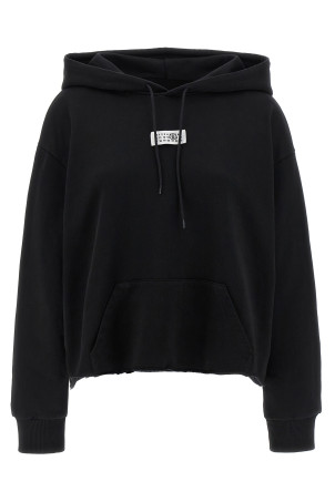 'Numeric signature MM6' hoodie Black
