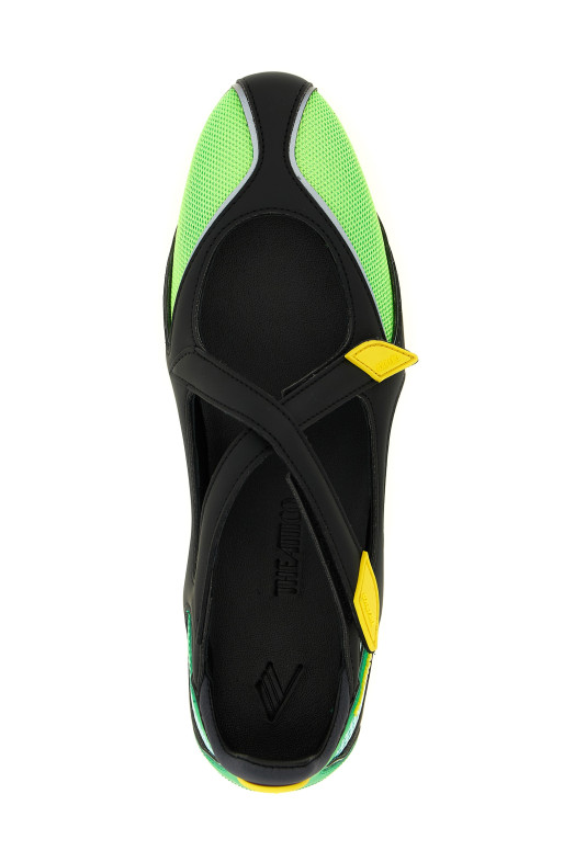 'Floor 01' ballet flats Green