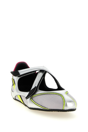 'Floor 01' ballet flats Silver