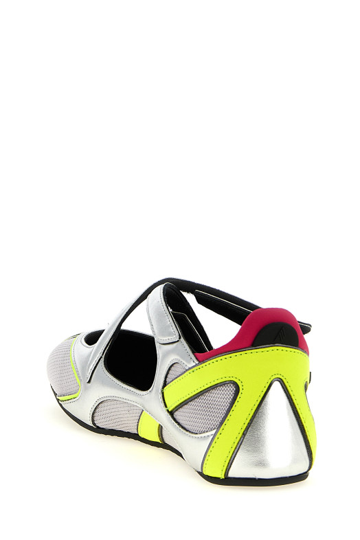 'Floor 01' ballet flats Silver