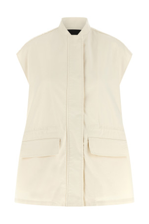 В'язаний жилет Бежевий FABIANA FILIPPI CTD266F217L9320145