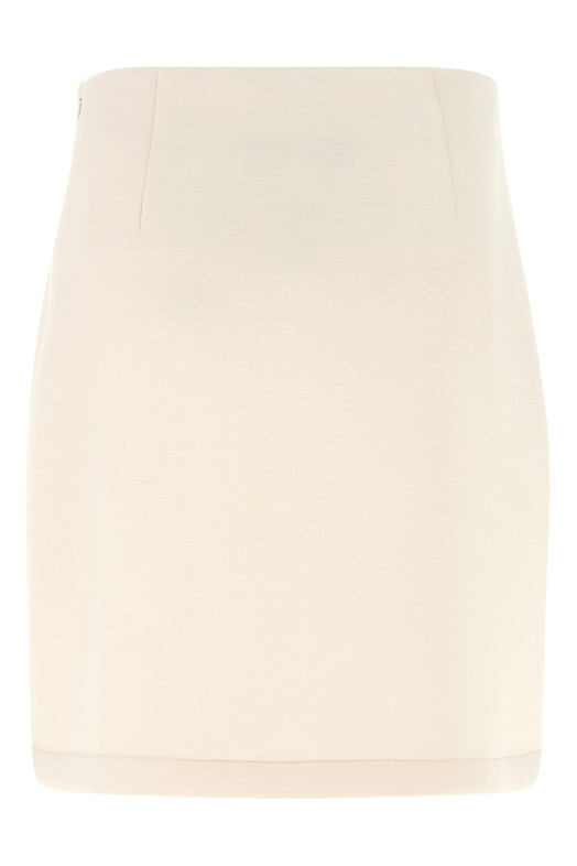 Кашемировая юбка-скайба Бежевая FABIANA FILIPPI GND266F389L7480145