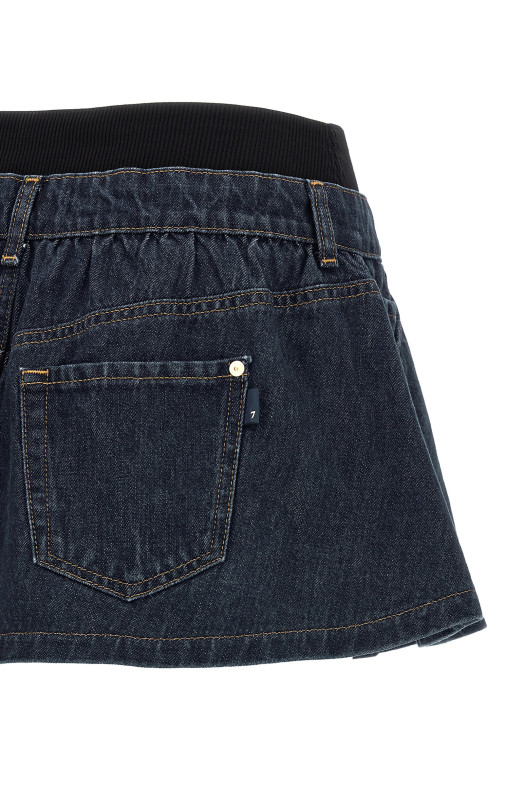 Спідниця «Banded Mini» Синя 7U4S0E52U71ZI