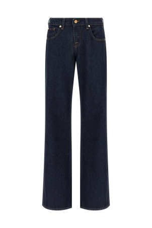 Джинсы с низкой талией Синие 7UD70E48U71ZI