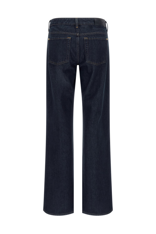 Джинсы с низкой талией Синие 7UD70E48U71ZI