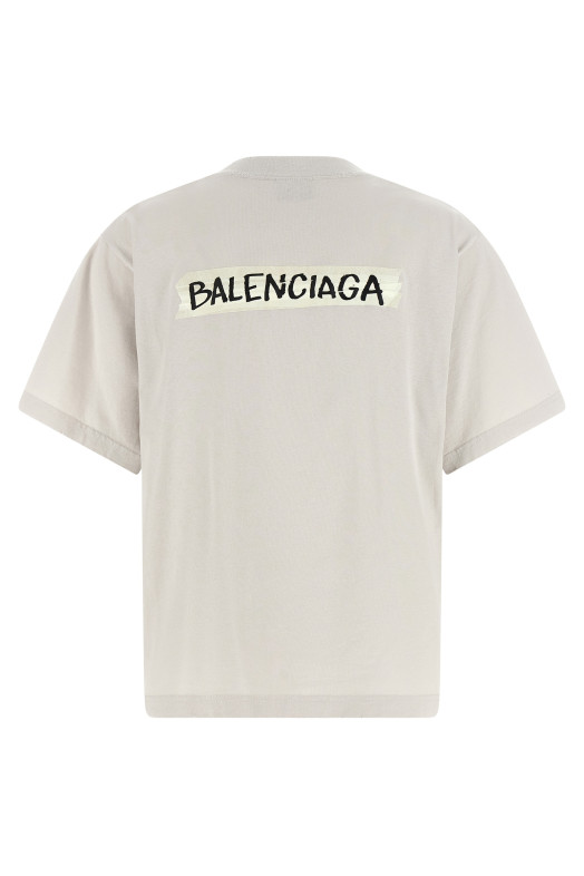 'Masking Tape' T-shirt Gray