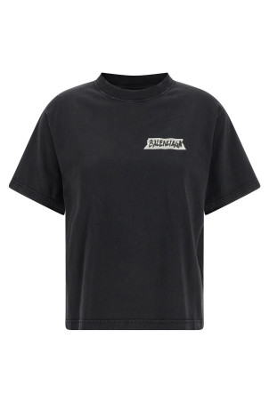 'Masking Tape' T-shirt Black