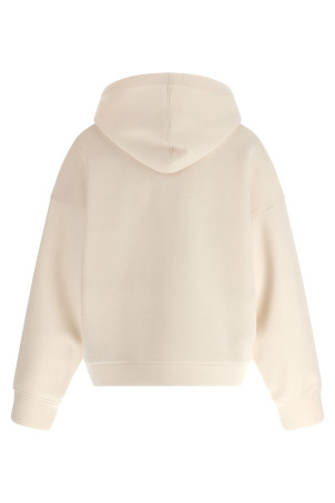 Кашемировый худи с капюшоном Scuba Бежевый FABIANA FILIPPI GCD266F158L7490145