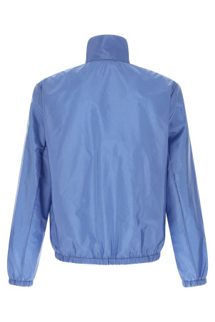 Куртка из нейлона с перьями, СИНЯЯ PRADA SGD130SOOO1WQ9F0EJS