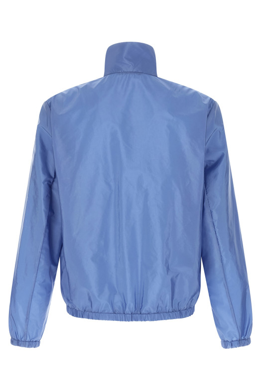 Куртка из нейлона с перьями, СИНЯЯ PRADA SGD130SOOO1WQ9F0EJS