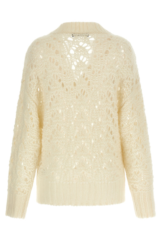 Platinum mohair sweater Beige
