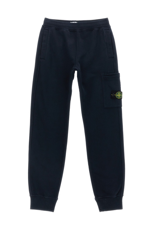 Беговой логотип-бейдж Синий STONE ISLAND JUNIOR L1S166200003S0040V0020